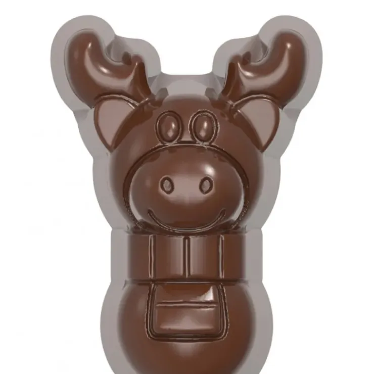CHOCOLATE WORLD Moule Chocolat Elan 3,9 x 2,9 cm (x18) Sale