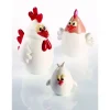 PAVONI Moule Chocolat Famille Poule (x3) New