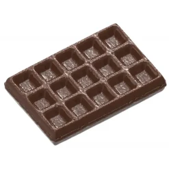 CHOCOLATE WORLD Moule Chocolat Gaufre de Bruxelles 55 mm (x10) Outlet