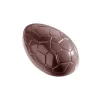 CHOCOLATE WORLD Moule Chocolat Oeuf Craquelé 80 mm (x6) Best
