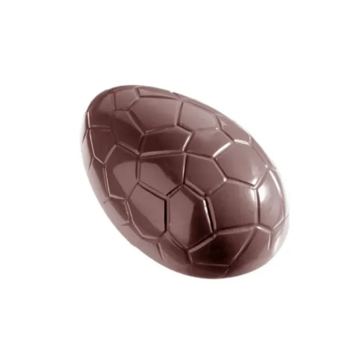 CHOCOLATE WORLD Moule Chocolat Oeuf Craquelé 80 mm (x6) Best