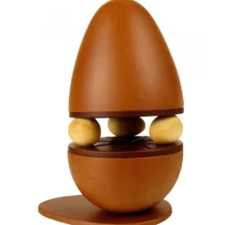 PAVONI Moule Chocolat Oeuf Deck 13,5 x 10 cm x H 16,5 cm (x2) New