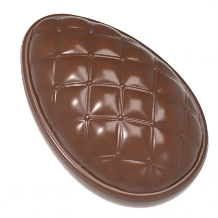 CHOCOLATE WORLD Moule Chocolat Oeuf Matelassé 86.5 mm (x6) Discount