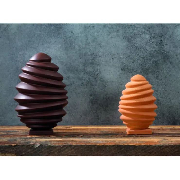 PAVONI Moule Chocolat Oeuf Pagoda 13,7 x 13,7 cm x H 21,2 cm (x2) Online