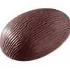CHOCOLATE WORLD Moule Chocolat Oeuf Rayé 87 mm (x6) Discount
