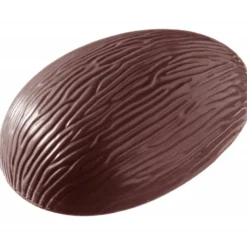 CHOCOLATE WORLD Moule Chocolat Oeuf Rayé 87 mm (x6) Discount