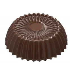 CHOCOLATE WORLD Moule Chocolat Praline Plissée Evasée 30,5 mm (x21) Hot