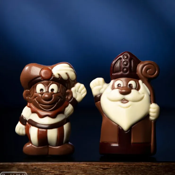 CHOCOLATE WORLD Moule Chocolat Père Fouettard 79 mm (x4) Discount