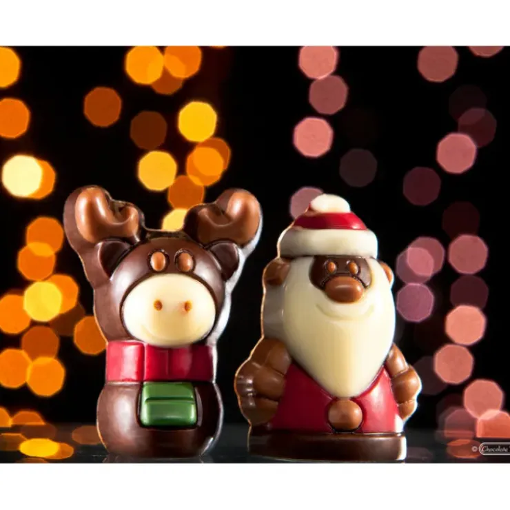 CHOCOLATE WORLD Moule Chocolat Père Noël 3,8 cm (x21) Clearance