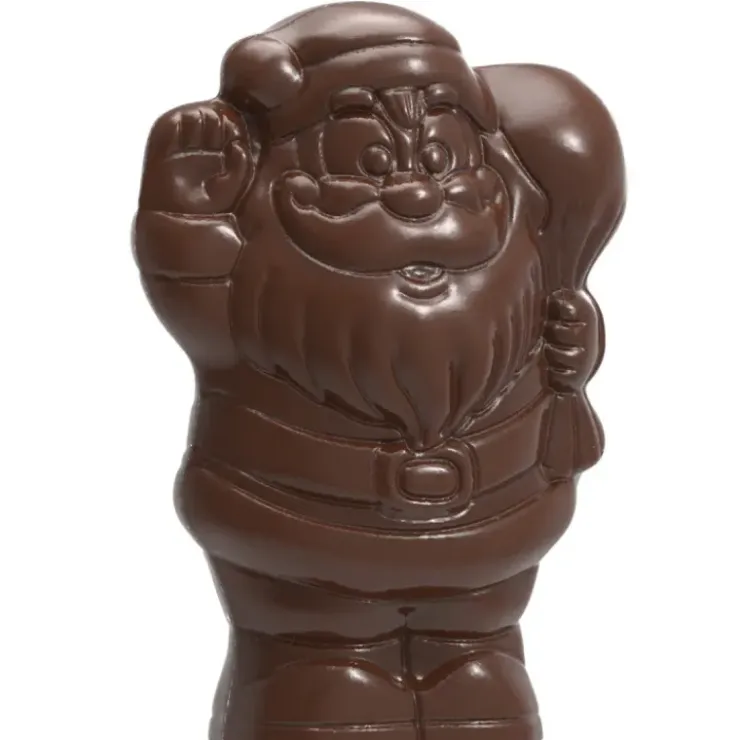CHOCOLATE WORLD Moule Chocolat Père Noël 8,4 x 6 cm (x4) Best