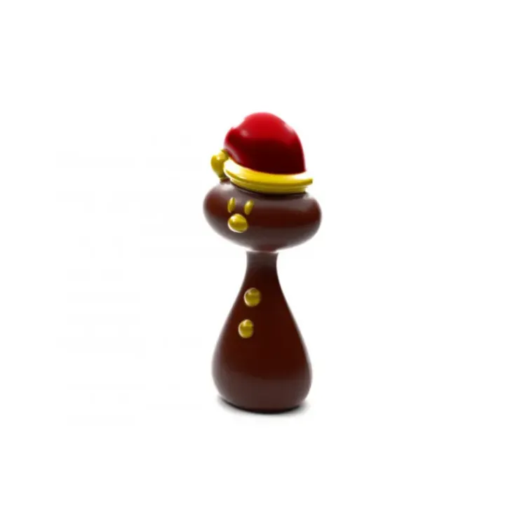POP CHOCOLAT Moule Chocolat Père Noël et Bonhomme de neige (x4) Outlet