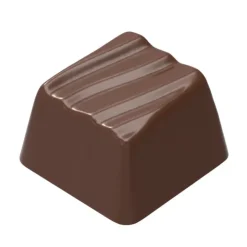 CHOCOLATE WORLD Moule Chocolat Rocher Carré Ondulé (x24) Discount