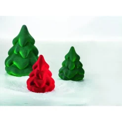 PAVONI Moule Chocolat Sapin de Noël Ø 14,5 x H 18,5 cm (x2) Clearance