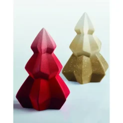 PAVONI Moule Chocolat Sapin de Noël Crystal Ø 14,5 x H 20 cm (x2) New