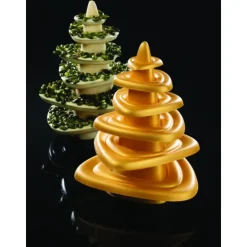 PAVONI Moule Chocolat Sapin de Noël Saturno Ø 16,5 x H 19,5 cm (x1)