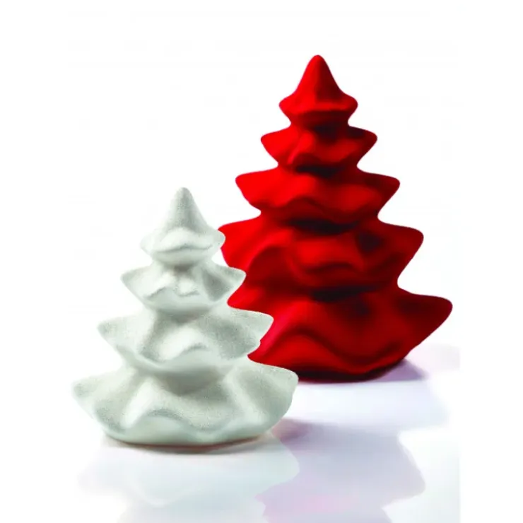PAVONI Moule Chocolat Sapin de Noël Tutu Ø 14 x H 15 cm (x2) New