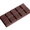 CHOCOLATE WORLD Moule Chocolat Tablette 10 Carrés Striés (x5) Discount