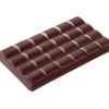 CHOCOLATE WORLD Moule Chocolat Tablette Carrés Bombés (x3) Best