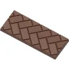 CHOCOLATE WORLD Moule Chocolat Tablette Rectangles Obliques (x4) Clearance