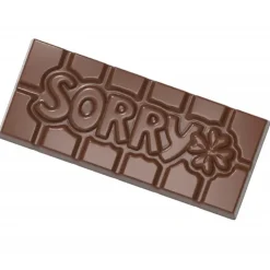 CHOCOLATE WORLD Moule Chocolat Tablette Sorry (x4) Outlet