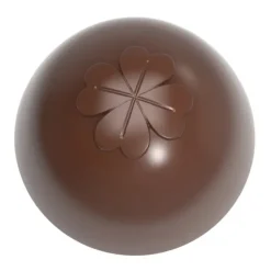 CHOCOLATE WORLD Moule Chocolat Truffe Américaine Trèfle 26,5 mm (x24) Best