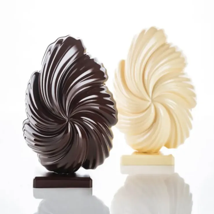 PAVONI Moule Chocolat Œuf Zefiro Ø 13,8 x H 21,5 cm (x2) New