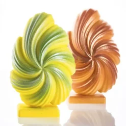 PAVONI Moule Chocolat Œuf Zefiro Ø 13,8 x H 21,5 cm (x2) New