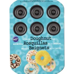 WILTON Moule Donuts 12 empreintes