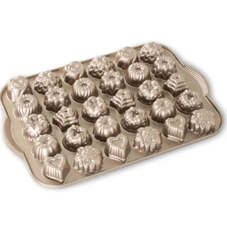NORDIC WARE Moule Mini Bundt Assortis (x30) Toffee Hot