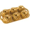 NORDIC WARE Moule Mini Bundt Héritage (x6) Gold Discount