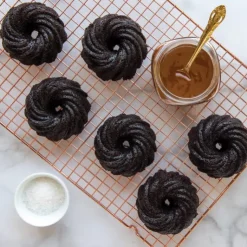NORDIC WARE Moule Mini Bundt Tourbillon (x6) Gold Sale