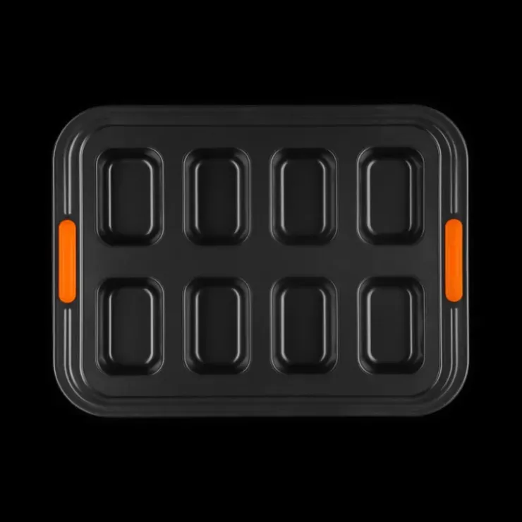 LE CREUSET Moule Mini-Pains Anti-Adhésif 8 Empreintes 40 x 30 cm New