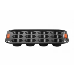 LE CREUSET Moule Muffins Anti-Adhésif 12 Empreintes 40 x 30 cm New