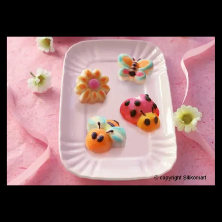 MALLARD FERRIERE Moule Nature et Animaux 15 pièces en silicone Hot