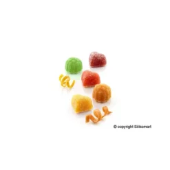 SILIKOMART Moule Pâte de Fruit Fraise 24 empreintes 10ml Professional Discount