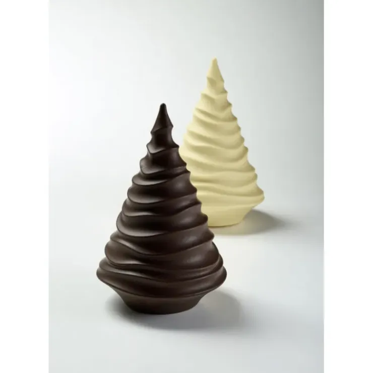 PAVONI Moule Sapin Chiffon Ø 13 x 20 cm (x2) New