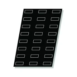 FLEXIPAN Moule Silicone 24 Cakes 8 x 3 cm