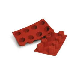SILIKOMART Moule Silicone 8 Cannelés 5,5 cm x H 5,5 cm Discount