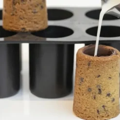 FLEXIPAN DEMARLE Moule Silicone 6 Cookie Shots Ø 5,2 cm Dominique Ansel Outlet