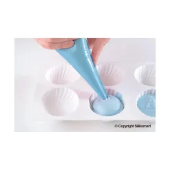 SILIKOMART Moule Silicone 6 Demi Sphères Vrillées Ø 75 mm Professional Outlet