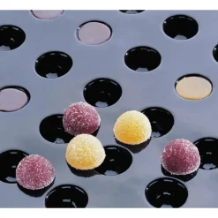 FLEXIPAN Moule Silicone 24 Demi-sphères 7 cm x H 4 cm New
