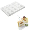 SILIKOMART Moule silicone 15 empreintes rondes Ø100 mm Best
