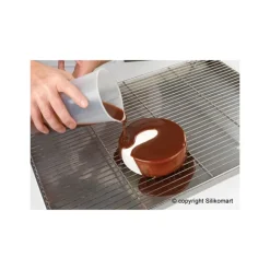 SILIKOMART Moule silicone 12 empreintes rondes Ø115 mm Hot