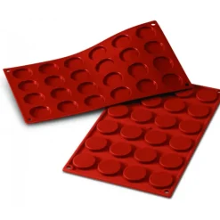 SILIKOMART Moule Silicone 24 Florentins 3,5 cm x H 0,5 cm Discount