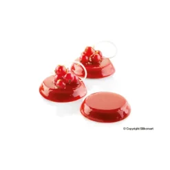 SILIKOMART Moule Silicone 40 Florentins Ø6 x 1,1 cm 25ml Professional Discount