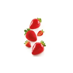 SILIKOMART Moule Silicone 5 Fraises 120 ml Professional Online