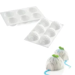 SILIKOMART Moule Silicone 6 Igloos Professional