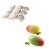SILIKOMART Moule Silicone 6 Mangues 9,3 x 5,7 cm 130ml Professional Outlet