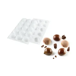 SILIKOMART Moule Silicone 15 Marrons 30ml Professional Outlet