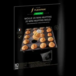 FLEXIPAN DEMARLE Moule Silicone 20 Mini Muffins Ø 5 cm Online